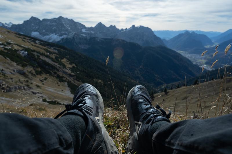 Taking a break in the mountains